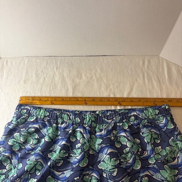 Vineyard Vines Martha's Vineyard Marlin Flowers Chappy Swim Trunks Size XL NEW - Picture 6 of 9